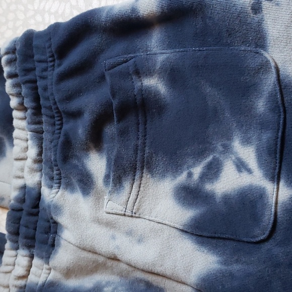 Blue and Gray Tye-Dye Sweatpants XS - NEW - Picture 3 of 7